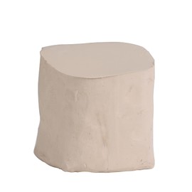 Deouss Mid High Fire White Stoneware Clay for Pottery; Cone 5-7;Ideal for Wheel Throwing,Hand Building,Sculpting;Great for All Skill Levels;Whiteware Pottery Clay Fires White;50 lbs