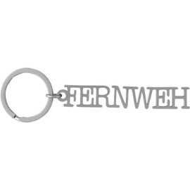 Sheepworld Gruss und Co 47051 Metal Keyring with Key Ring 9.6 cm x 3 cm Colour: Silver, silver