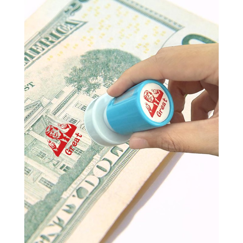 YQBOOM Tru Stamps Self Inking Stamper for Tru 2024 Rubber