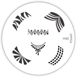 Konad Stamping Image Plate M62