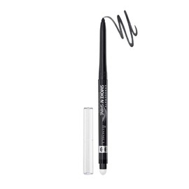 Rimmel Exaggerate Smoke n' Shine Automatic Gel Eyeliner,001 Little Black Smokey, (Pack of 2)