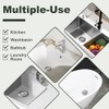300 PCS Kitchen Sink Strainer Mesh Bag, Small Disposable Mesh