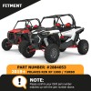 WSAYS 2019-23 Front Rear Fang Accent Tail Light Kits Fits