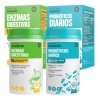 Kit Digestivo Completo Probióticos + Enzimas | 120 Cápsulas