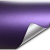 VViViD+ Matte Metallic Purple (Ghost) Vinyl Wrap Roll (2ft x