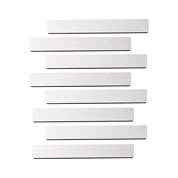 Afumazi 8Pcs Felt Board Tile Bulletin Board Bar Strip for
