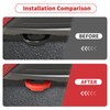 Linskip Flag Design Tow Hook Covers with Added Weight for