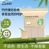 Stretchable Bamboo Fiber Cotton Pads, Thick 3-Layer Sandwich for Cleansing & Makeup, Double-Sided, 180 Count Count 10ea