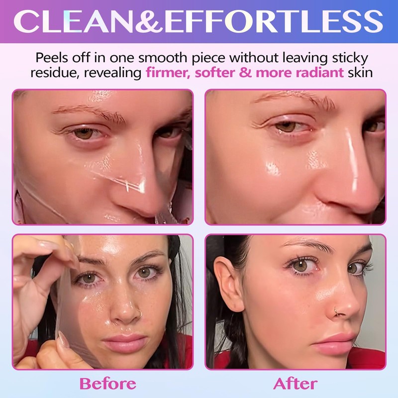 Collagen Night Wrapping Mask,Overnight Sleeping Mask for Delivers Deep, Lasting