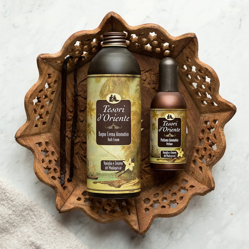 TESORI D'ORIENTE Bagno 500 Vaniglia&Zenz Bagnoschiuma e saponi per il