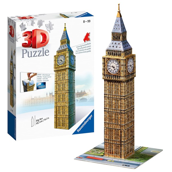 Ravensburger Big Ben 216 Piece 3D Jigsaw Puzzle for Kids