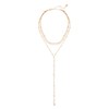 Ettika Lariat Necklace for Women. Gold Drop Necklace, Necklaces for