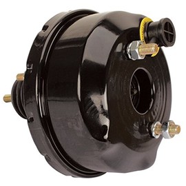 Single Diaphragm Power Brake Booster, 7 Inch, Black Finish