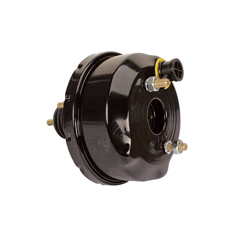 Single Diaphragm Power Brake Booster, 7 Inch, Black Finish
