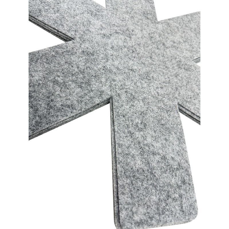 Rosenstein & Söhne Pot Mats: Set of 20 Felt Pan