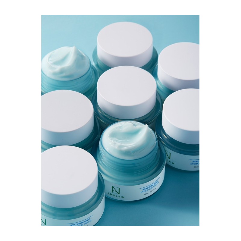 [1+1] AmpouleN Hyaluronic Shot Moisture Cream 60ml / [1+1] 앰플엔