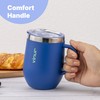 VINUR Kids Tumbler with Handle 12 oz Stainless Steel Double