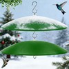 19.25-Inch Extra Large Squirrel Baffle,Hummingbird Feeder Shade Dome Cover, Bird