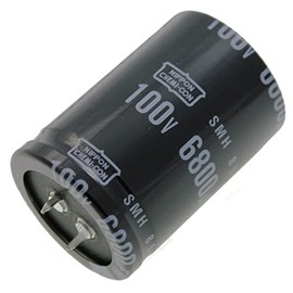 Elko Capacitor Radial 6800µF 100V | Snap-in Electrolytic Capacitor up to 85°C | 6800uF Electrolytic Capacitor from United Chemi-Con