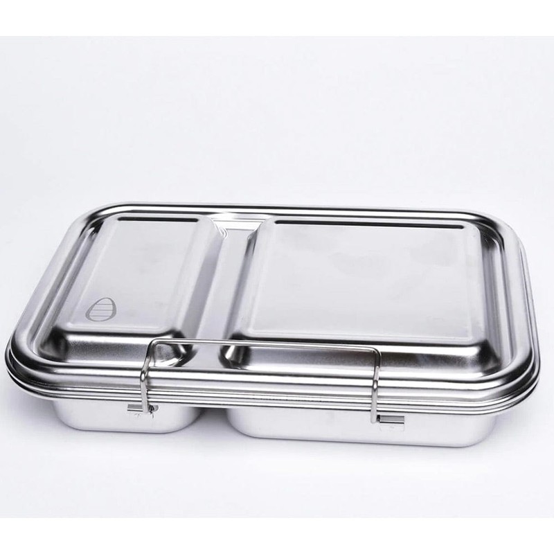 EcoCocoon Bento Lunch Boxes - 2 Compartment, Limoncello