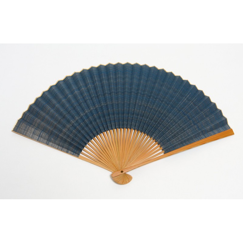 Hasegawa Kyō Fan, Kasumi, Kyoto Artisans, Handmade, Fan Bag Included,