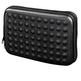 Hama Navi-Tasche Dots, 6 Zoll (15cm), Schwarz