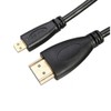 ChenYang Micro HDMI Male to HDMI Male Stretch Spring Cable