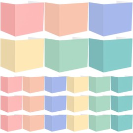 SATINIOR 24 Pcs Privacy Folders for Students, 12 Colors Desk Dividers Classroom Privacy Boards, Testing Dividers for Classroom Bulk, Study Panel for School Teacher Student (Vivid Style)