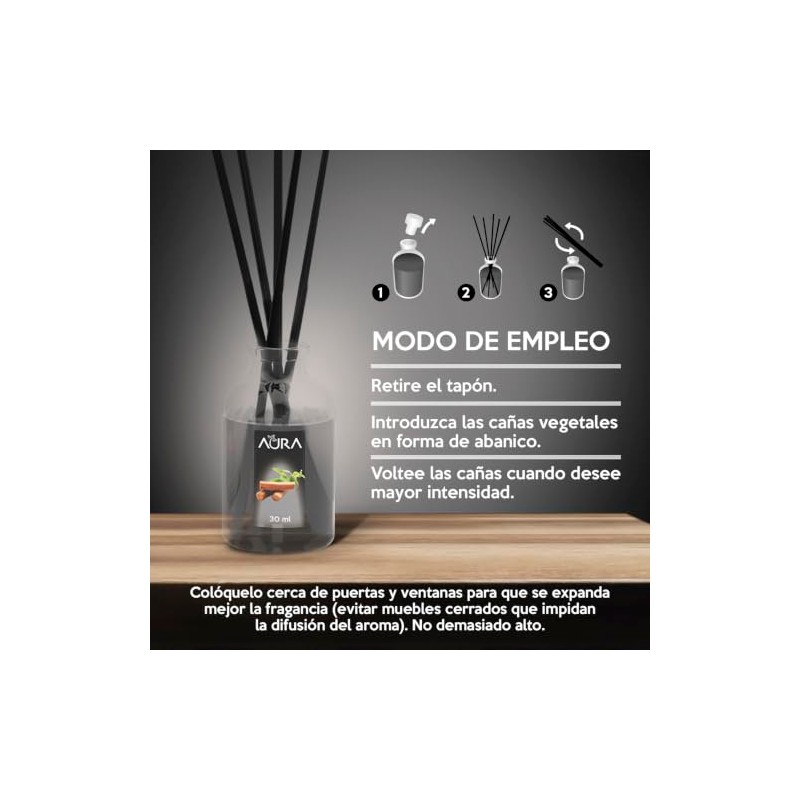 Aura Mikado 4pack Sandalo Cedro 30ml