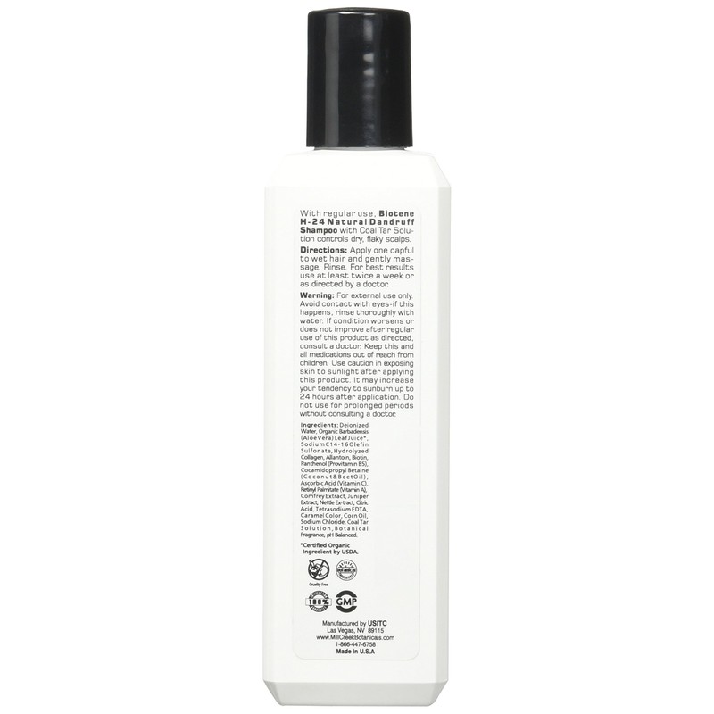 MillCreek Botanical Biotene H-24 Dandruff Shampoo, 8.5 Ounce