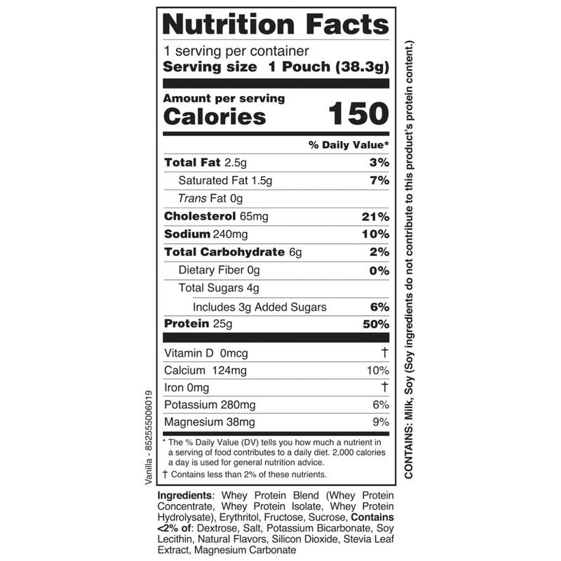 E-hydrate Protein On-The-Go Premium, Vanilla, 12-Count