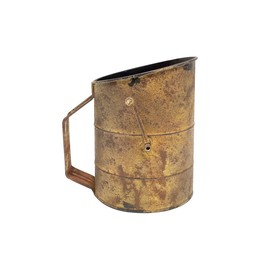 Treasure Gurus Vintage Metal Flour Sifter Rustic Table Centerpiece Farmhouse Kitchen Decor Decorative Baking Tool