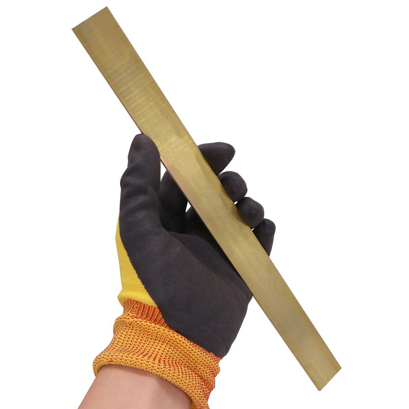 VERNUOS 1/8" x 1" C360 Brass Flat Bar 12" Long