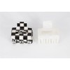 Chess Board Hair Clips for Women Cute Checker Claw Clip
