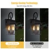 Dusk to Dawn Candelabra Bulbs Outdoor, CA11 Vintage, Candle Flame