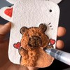 Magic Puffy Paint, 3D Drawing Magic Canvas Sponge, Puffy Popcorn