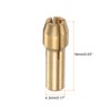 HARFINGTON 10pcs Brass Collet 2.4mm Brass Drill Chucks Mini Electric