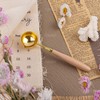 AUEAR, Wooden Handle Copper Wax Sealing Stamp Melting Spoon Seal