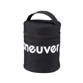 CBJAPAN Soup Jar Pouch, 10.1 fl oz (300 - 500 ml), Cutlery Pocket, Cold Insulated Soup Pot Case, Maneuver, Black DSK