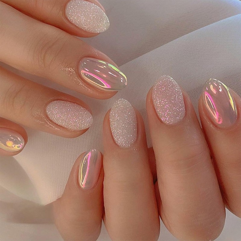 6 Pack (144 pcs) Nail Tips Popular Medium Design, NIUANIUA
