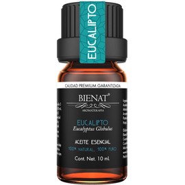 Bienat Aceite Esencial de Eucalipto 10mL Natural Difusor y Aromaterapia