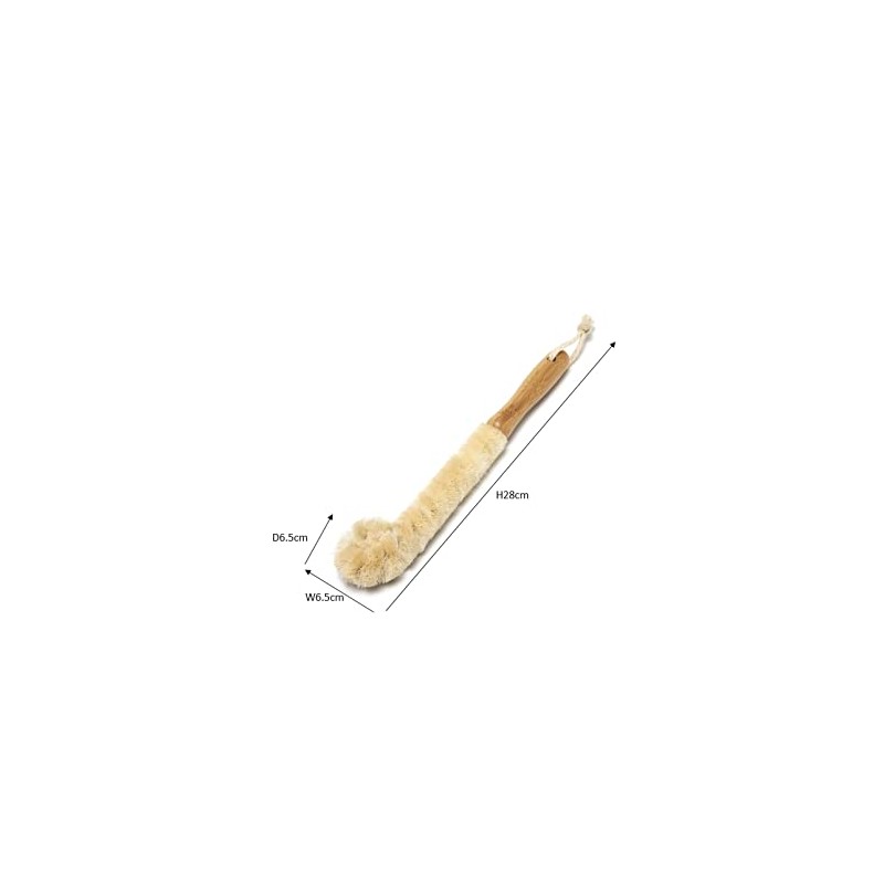 Addis Flexible Radiator Dusting Brush with Natural Bamboo handle, Natural,