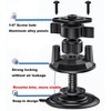 Rigdance Heavy Duty 20mm Ball Mount Suction Cup, Windshield Suction