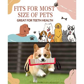 Clysoru Dog Tug Toy Dog Tough Jute Bite Pillow Lasting Training Equipment Puppy to Large Dogs Interactive Toy for Large Dogs and Small Dogs