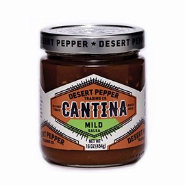 Desert Pepper Trading Company Cantina Salsa, Mild Red, 16-Ounce (2-Pack)