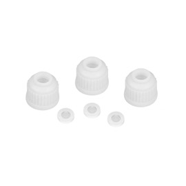 StonyLab Plastic Screw Caps Replacement Caps for Thermometer Inlet Adapter 14/20, 19/22 and 24/40, 3-Pack