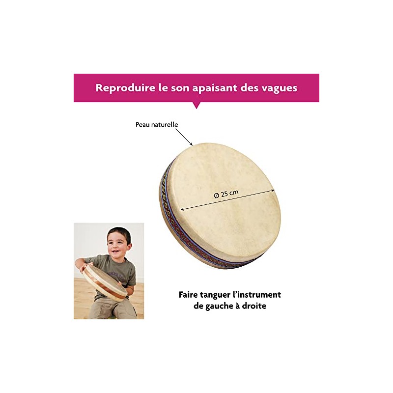 FUZEAU OCEAN DRUM 70625 25 cm