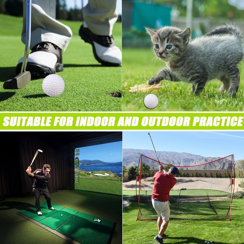 FEISHIONG Practice Golf Balls,Realistic Feel and Long Lasting Limited Fligh