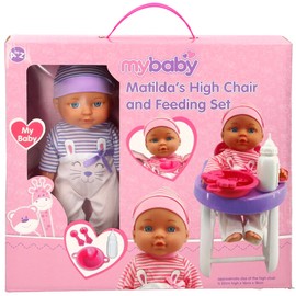 Teach Time Matilda's High Chair & Feeding Set