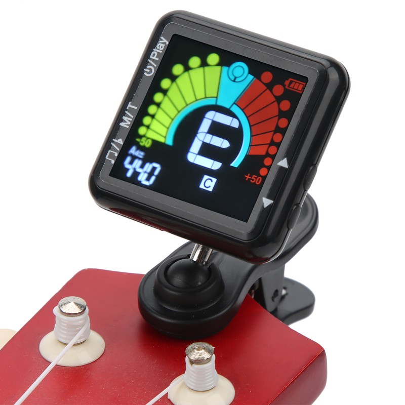 Metronome Tuner Clipon Rechargeable 2 in 1 Multifunctional String Instrument